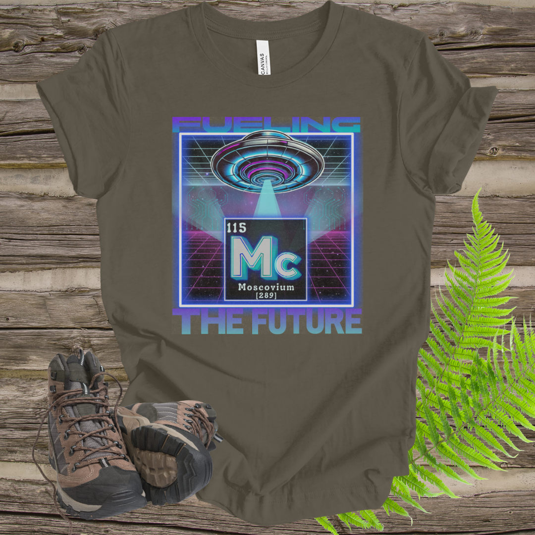 Short Sleeve Tee - Area 51 Element 115 Alien Spacecraft Design