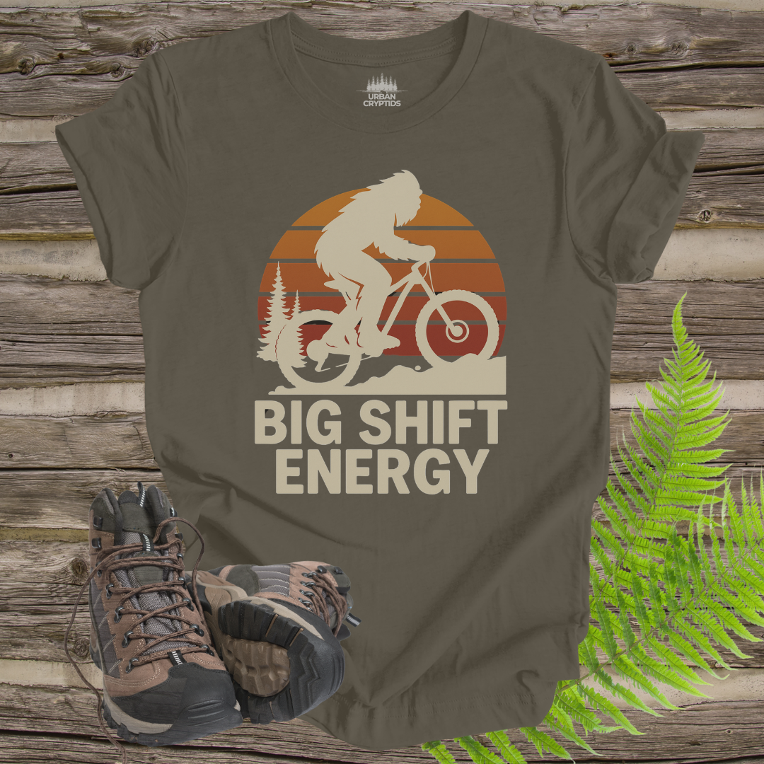 Big Shift Energy – Vintage Bigfoot Mountain Bike T-Shirt