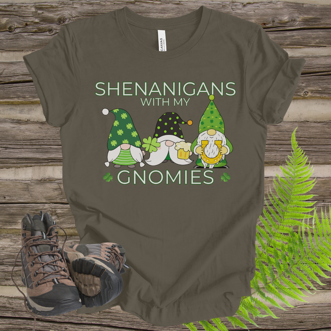 St. Patrick's Day Gnomes Tee