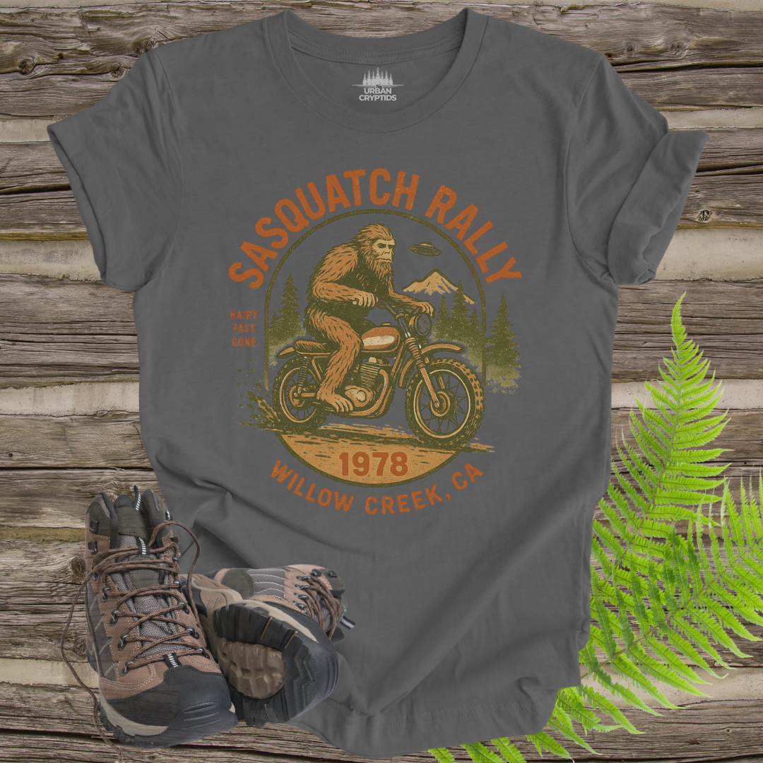 Sasquatch Rally Vintage Bigfoot T-Shirt – Willow Creek, CA
