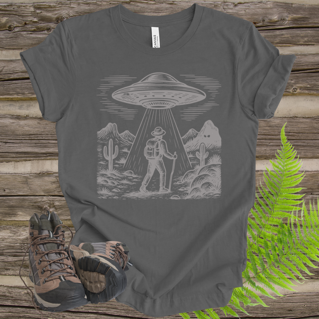 UFO Abduction Hiker Tee