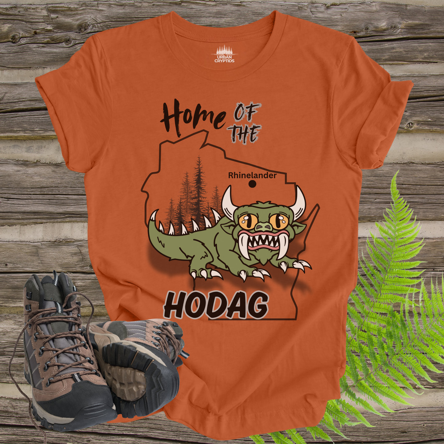 Rhinelander WI Home of the Hodag T-Shirt