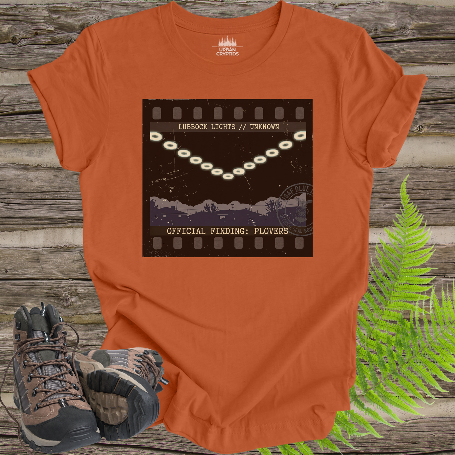 Lubbock Lights 1951 | Project Blue Book UFO Case File T-Shirt