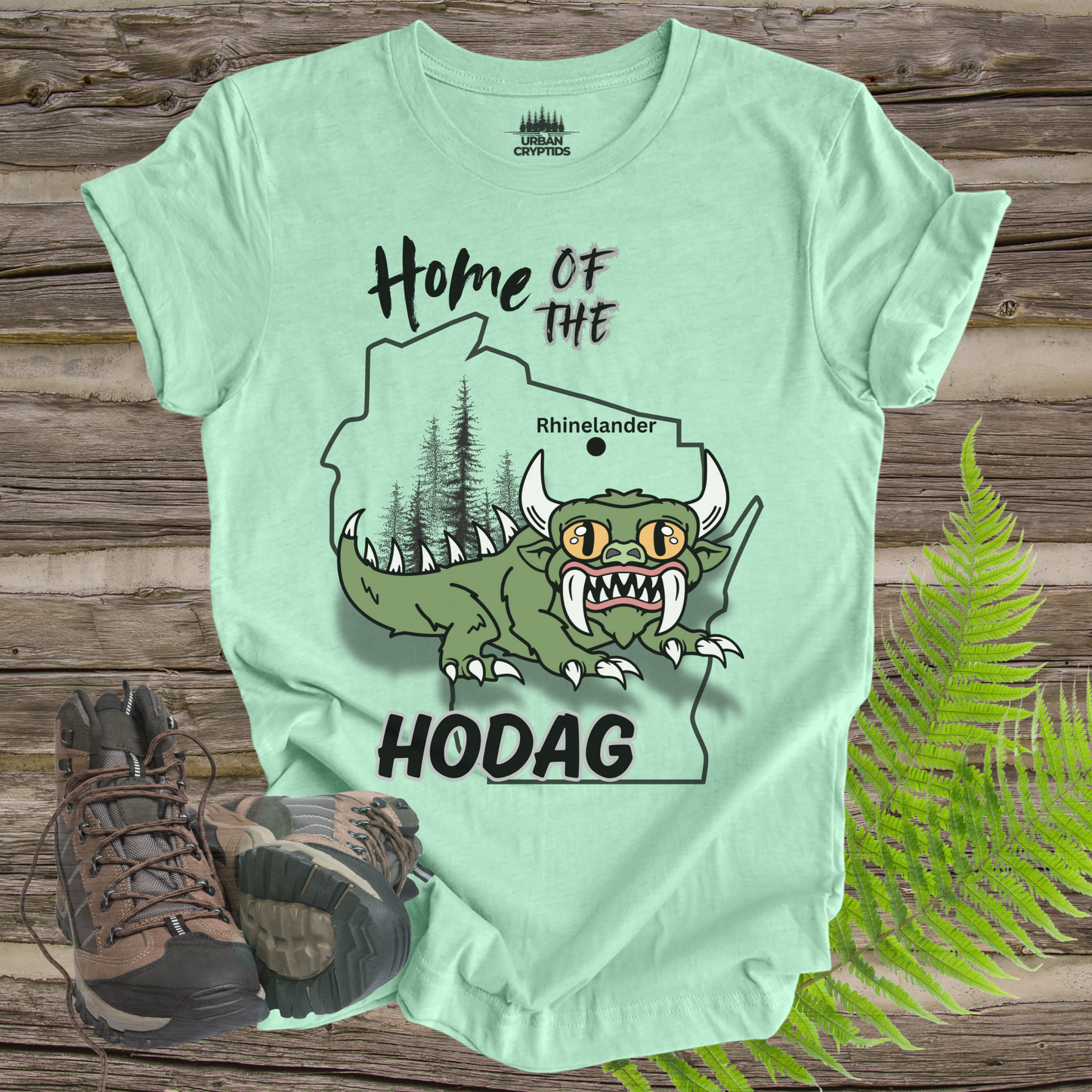 Rhinelander WI Home of the Hodag T-Shirt