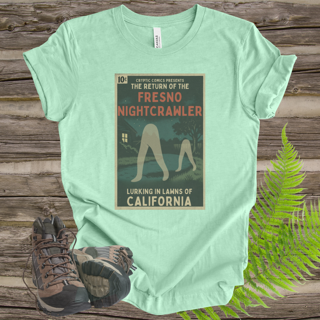 T-Shirt California Fresno Nightcrawler Comic Book Style