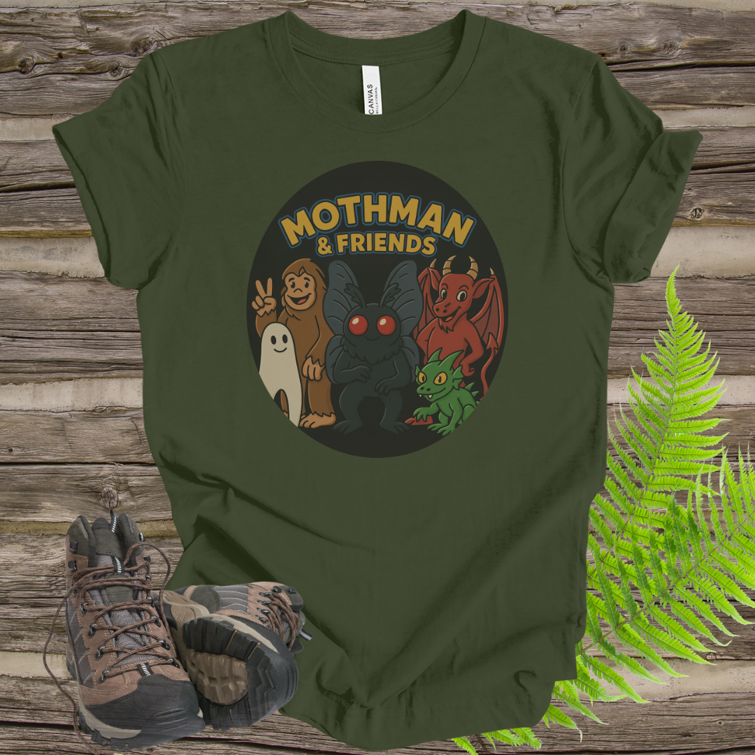Cartoon Cryptid Unisex Tee