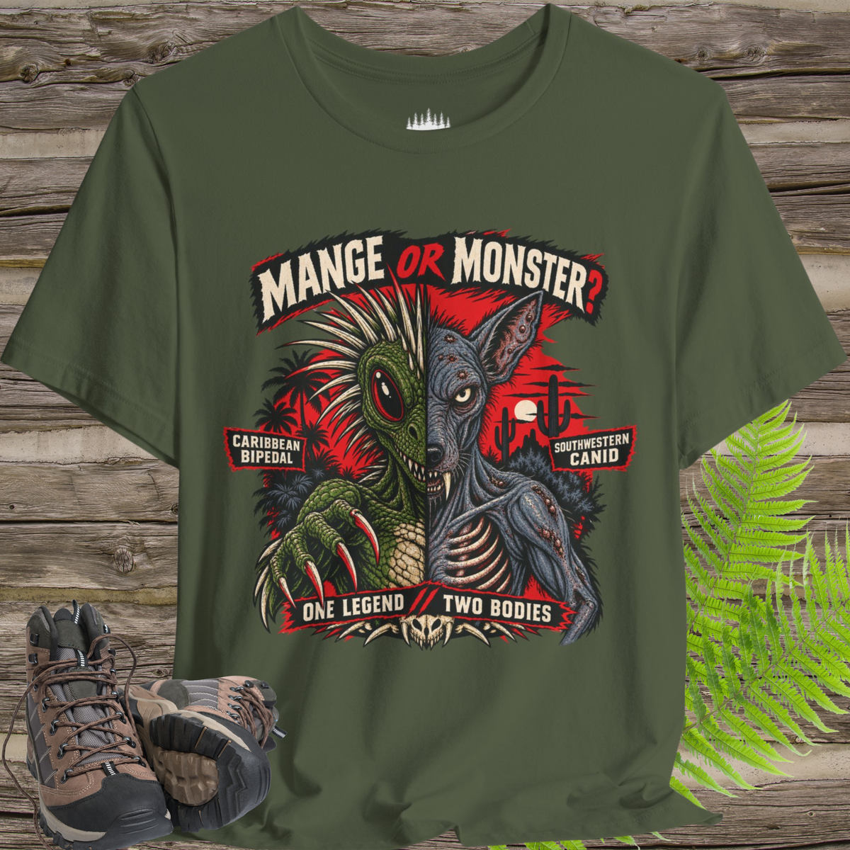 Mange or Monster? Chupacabra T-Shirt