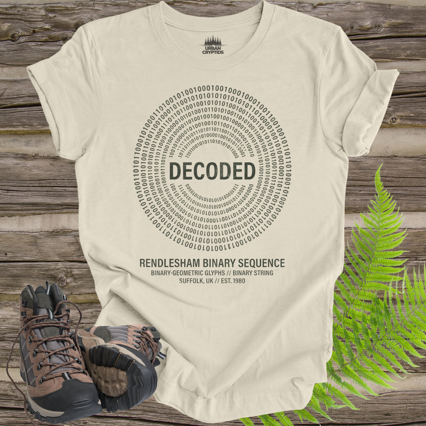 Decoded: Rendlesham Binary Sequence T-Shirt