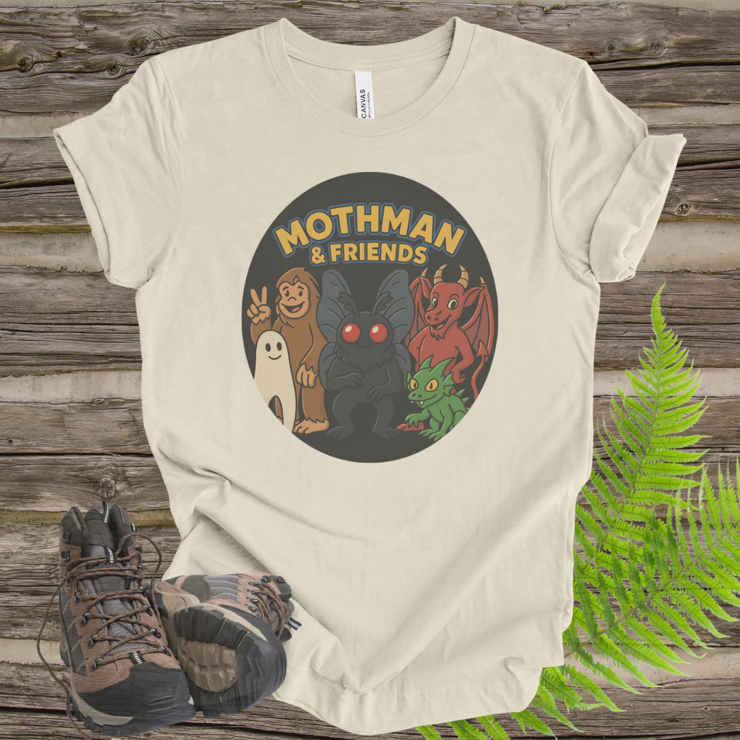 Cartoon Cryptid Unisex Tee