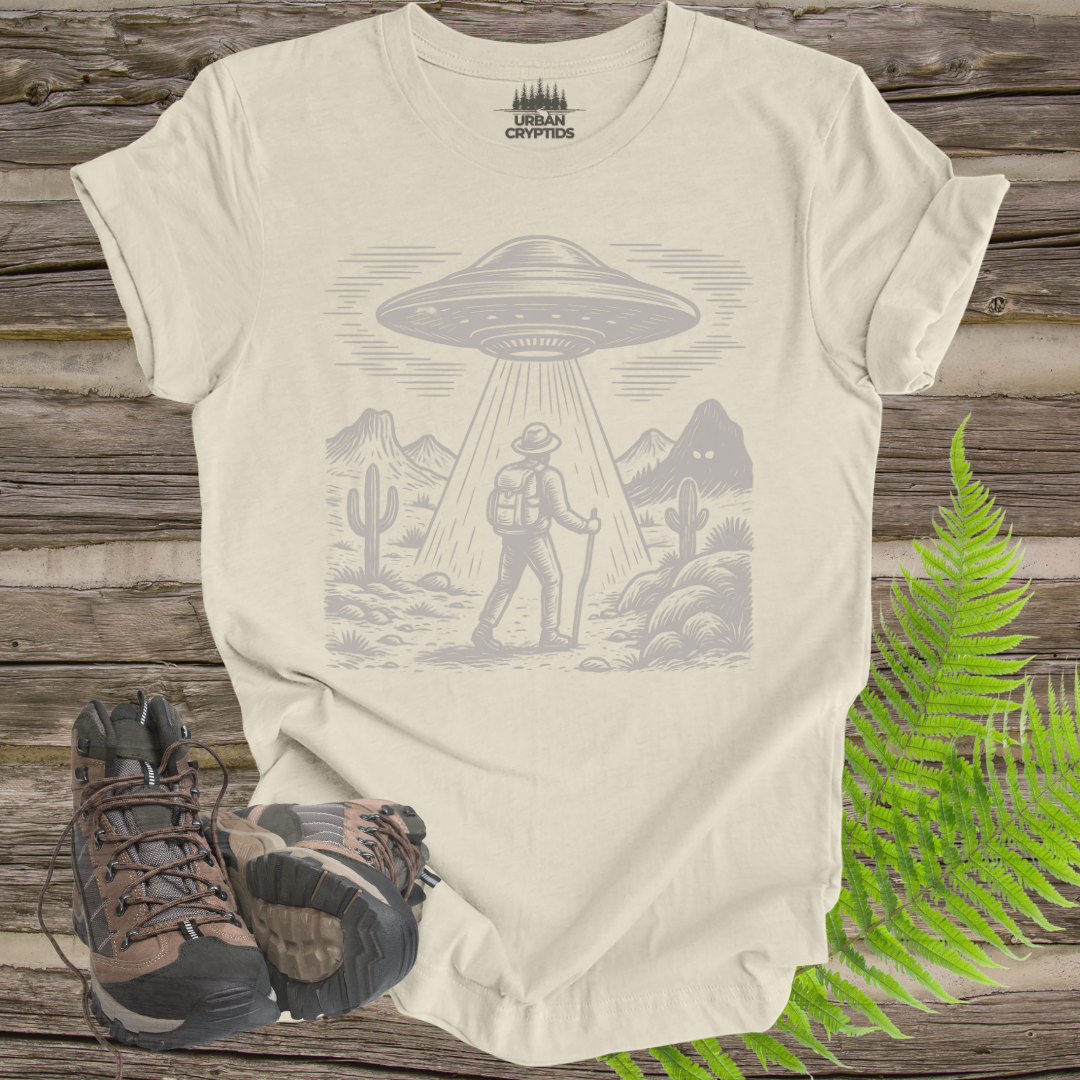UFO Abduction Hiker Tee