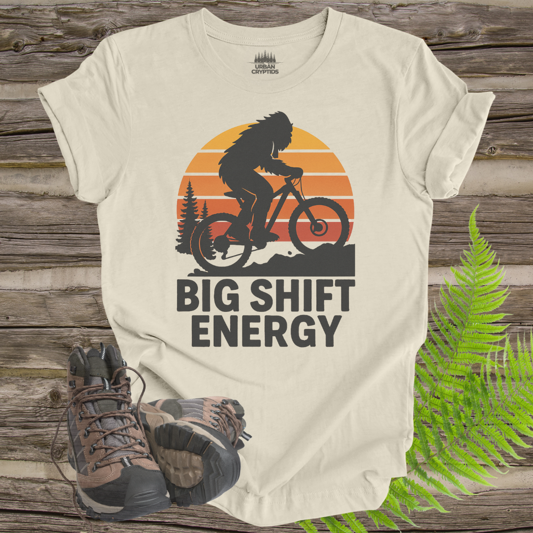 Big Shift Energy – Vintage Bigfoot Mountain Bike T-Shirt