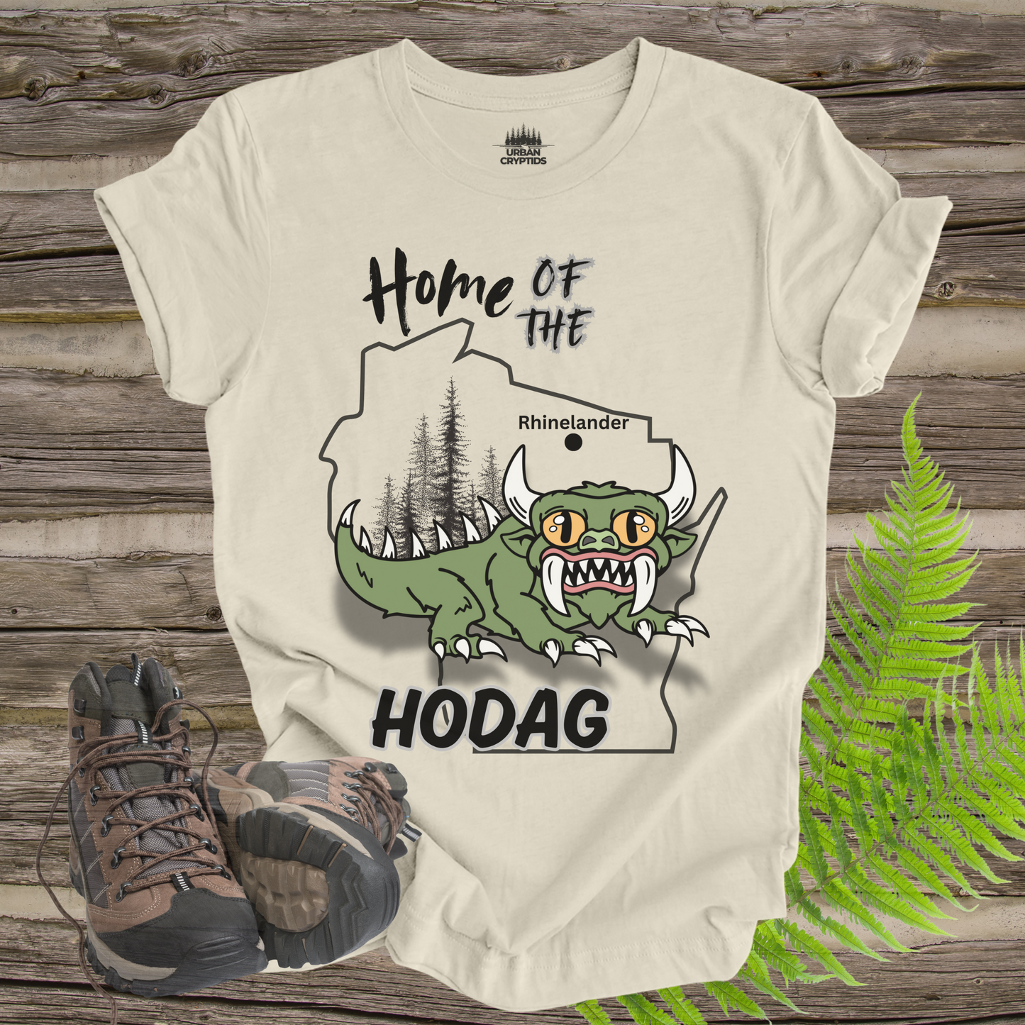 Rhinelander WI Home of the Hodag T-Shirt