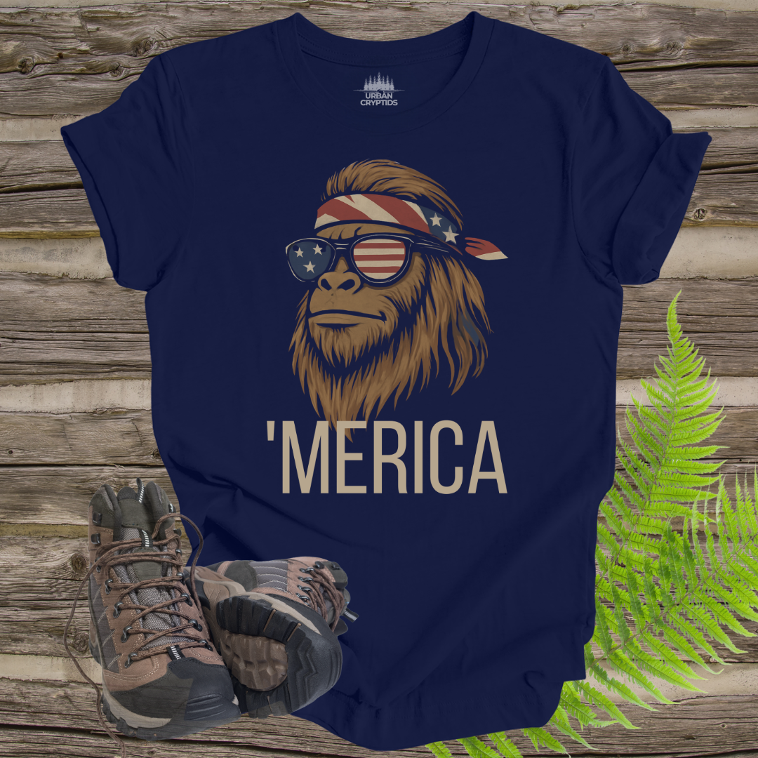 ‘Merica Bigfoot Tee