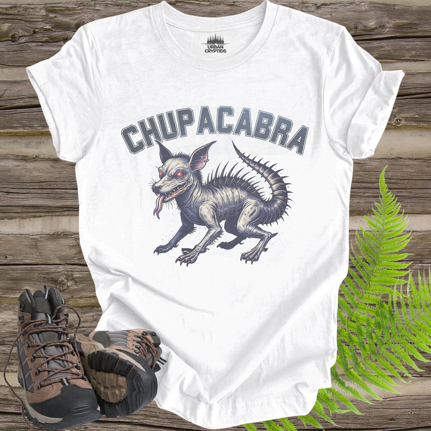 Chupacabra T-Shirt | Vintage Cryptid Monster Graphic Tee | Spooky Myth Creature Shirt
