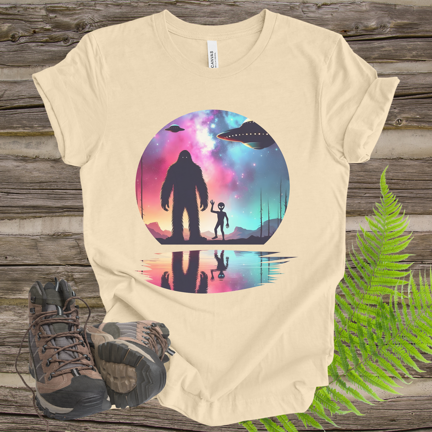 Sasquatch and Alien