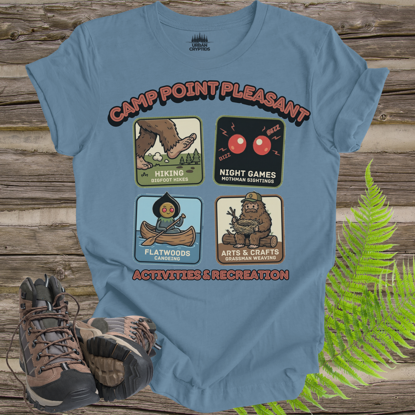 Camp Point Pleasant – Red Eyed Chronicles Tee