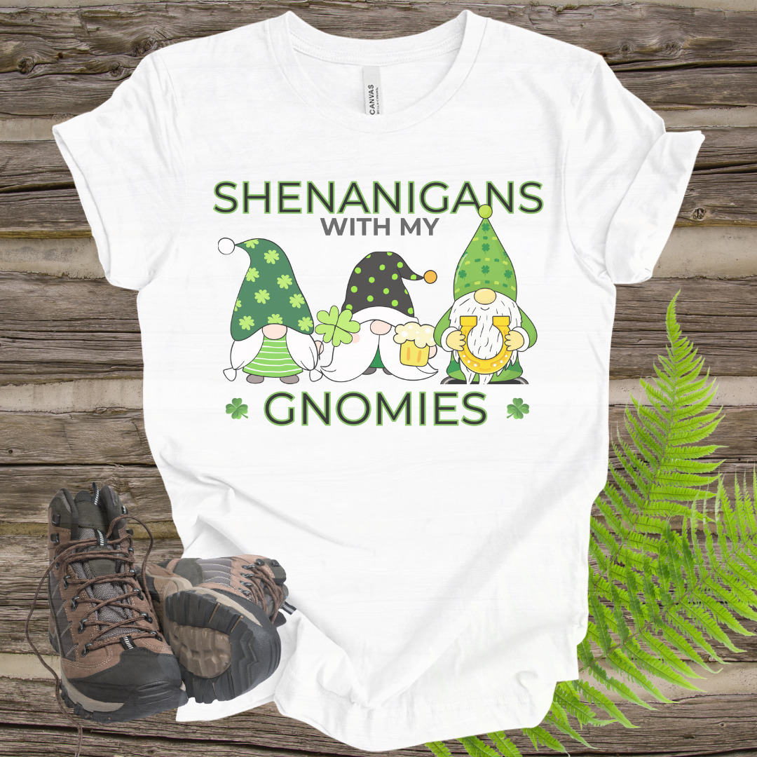 St. Patrick's Day Gnomes Tee
