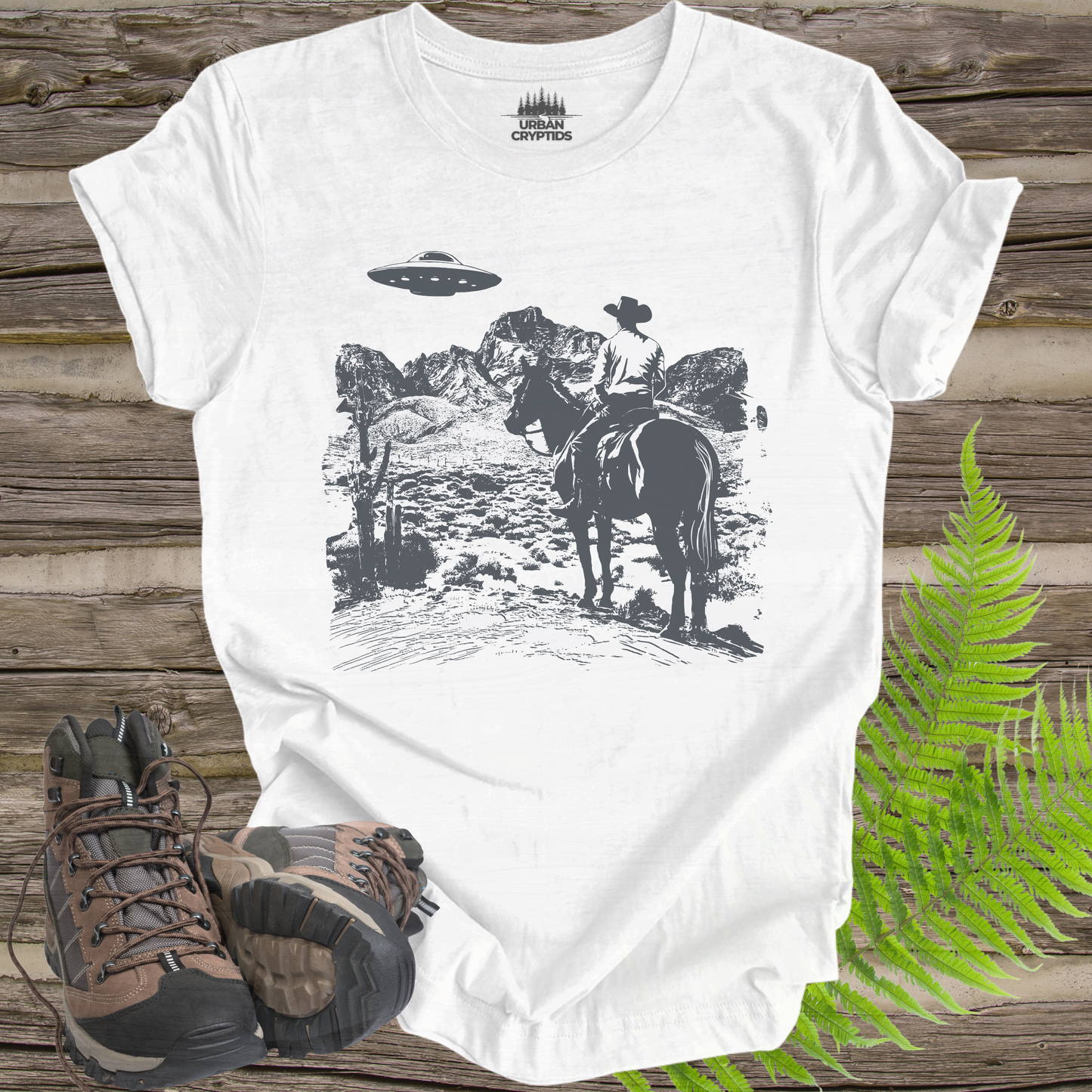Cowboy Country UFO Encounter Tee