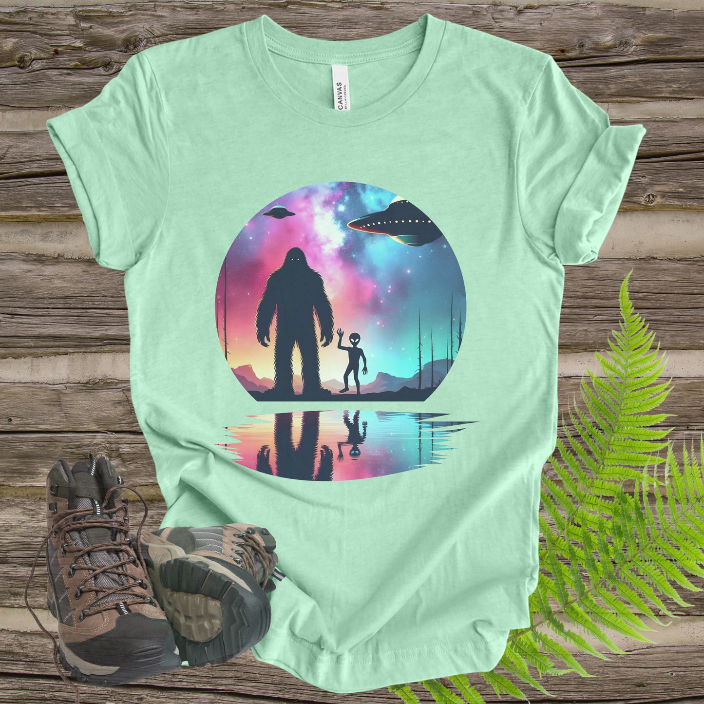 Sasquatch and Alien