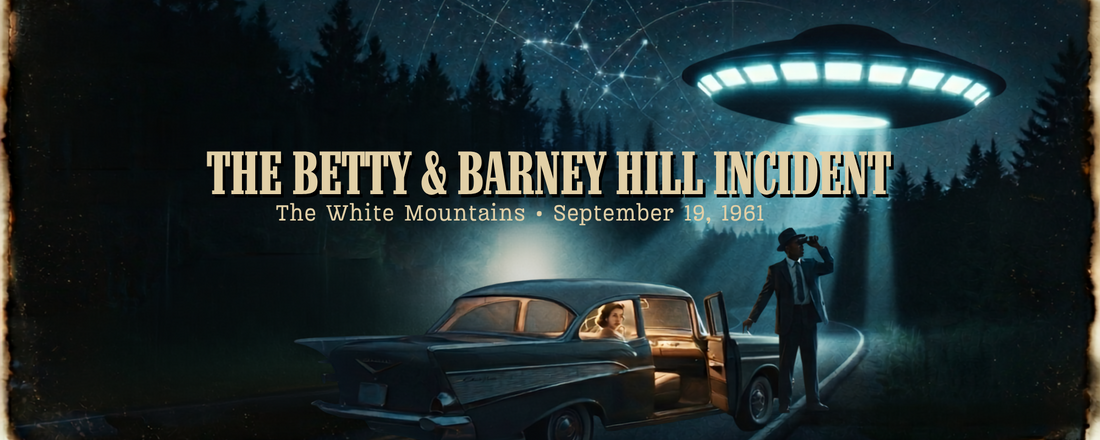The Mystery of Betty and Barney Hill: Lost Time, Star Maps, and the Dawn of Modern UFO Lore