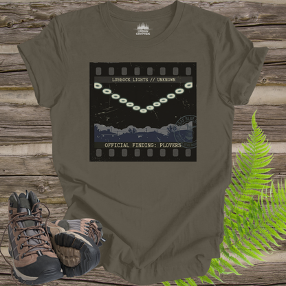 Lubbock Lights 1951 | Project Blue Book UFO Case File T-Shirt