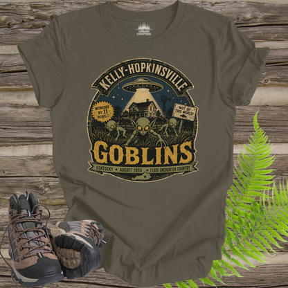 Kelly-Hopkinsville Goblins | Kentucky 1955 Close Encounter Vintage T-Shirt