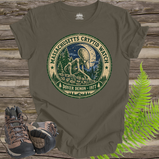 Dover Demon Massachusetts Cryptid Watch Vintage T-Shirt