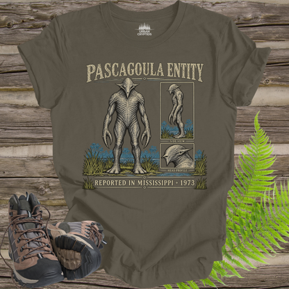 Pascagoula Entity T-Shirt | 1973 Mississippi UFO Encounter