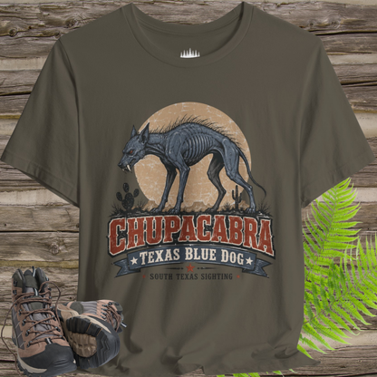 Chupacabra Texas Blue Dog T-Shirt