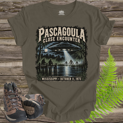 Pascagoula Close Encounter UFO T-Shirt | Mississippi 1973