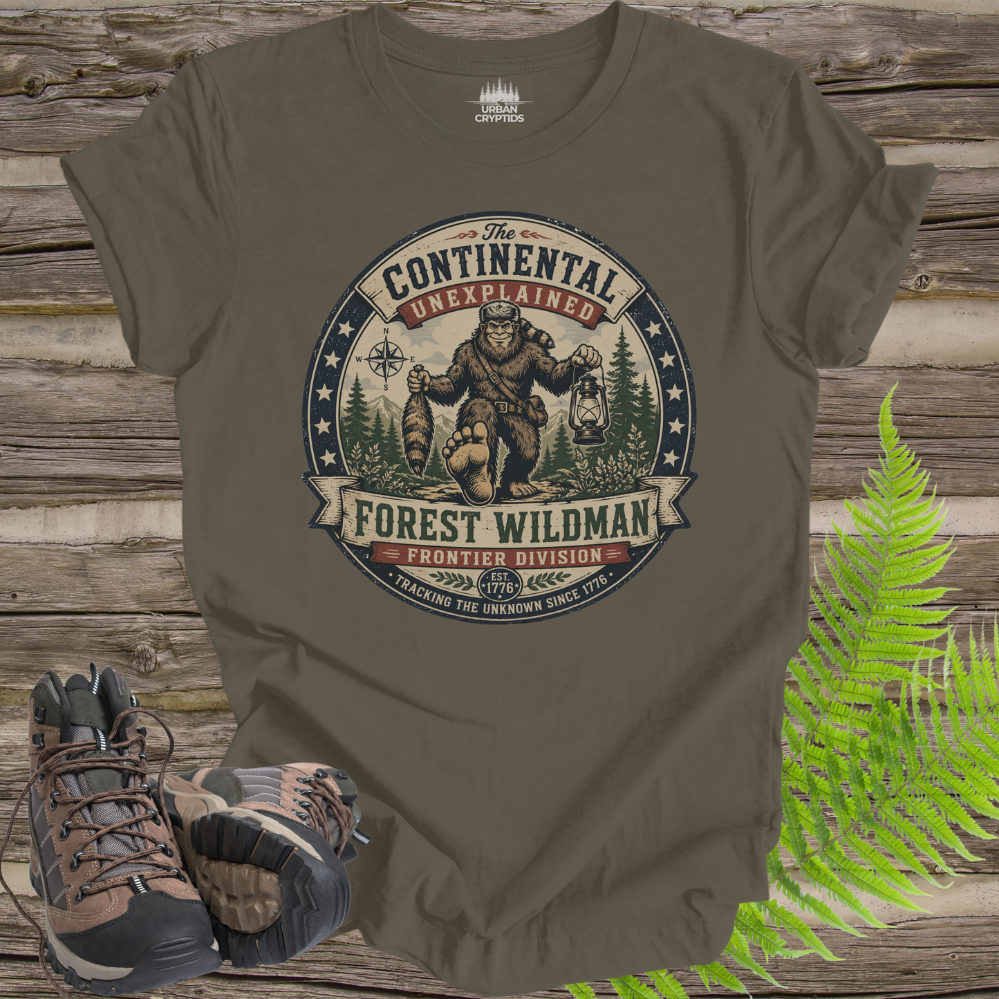 Forest Wildman Frontier Division T-Shirt