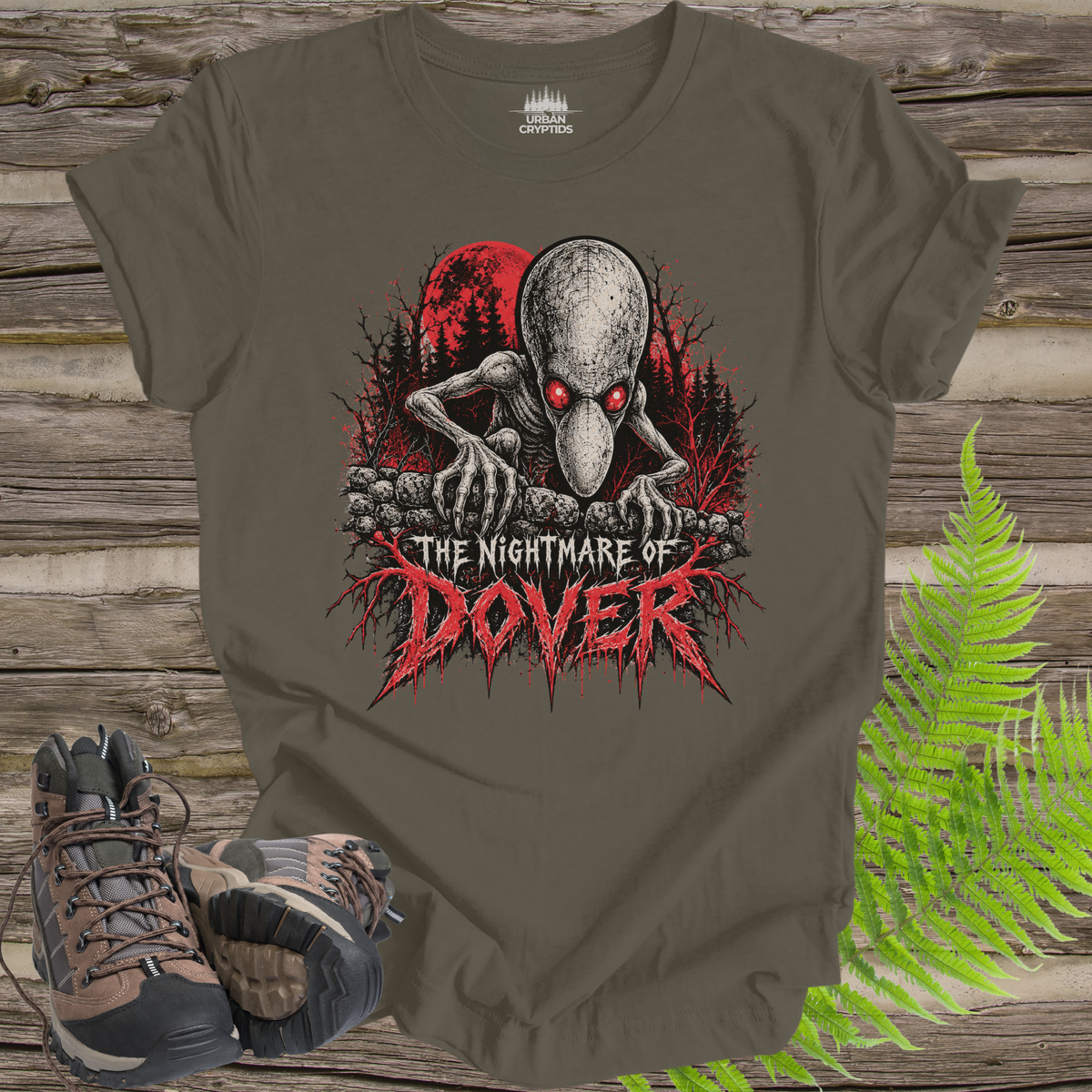 The Nightmare of Dover Demon Horror Cryptid T-Shirt