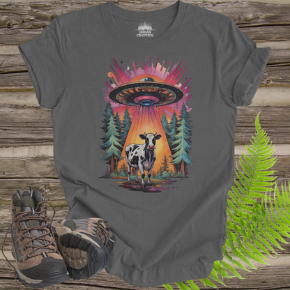 Close Encounter of the Herd Kind - Alien Cow Abduction T-Shirt