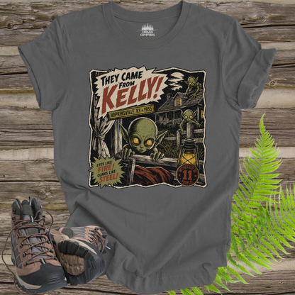 They Came From Kelly! | Vintage 1955 Hopkinsville Goblin Horror Comic T-Shirt