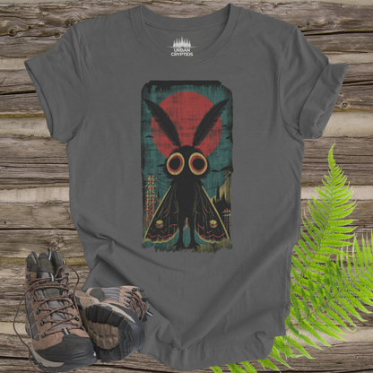 Mothman Vintage Poster T-Shirt | Cryptid Graphic Tee – Urban Cryptids