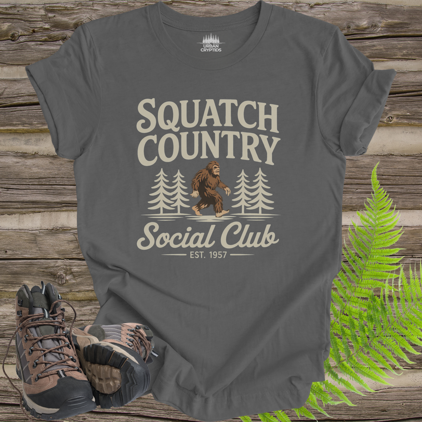 Squatch Country Social Club – Funny Bigfoot Shirt