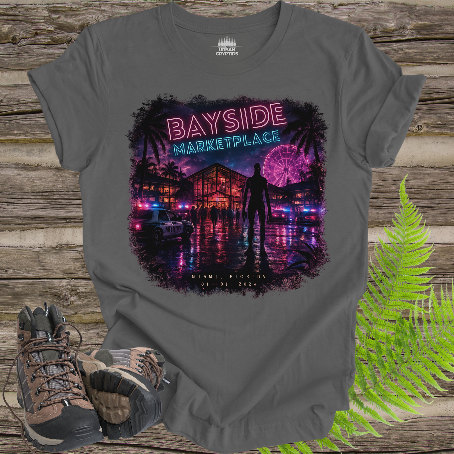 Bayside Marketplace | Miami, Florida Shadow Entity T-Shirt
