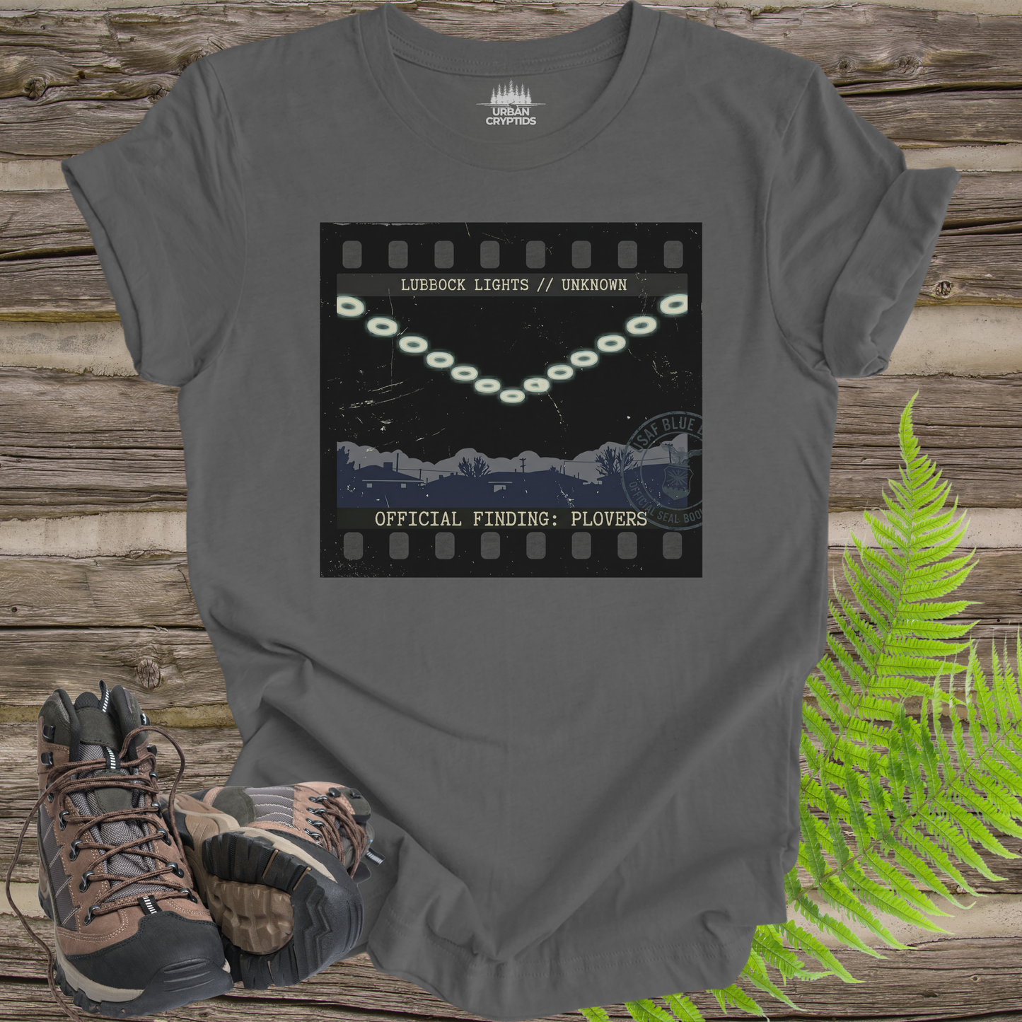 Lubbock Lights 1951 | Project Blue Book UFO Case File T-Shirt