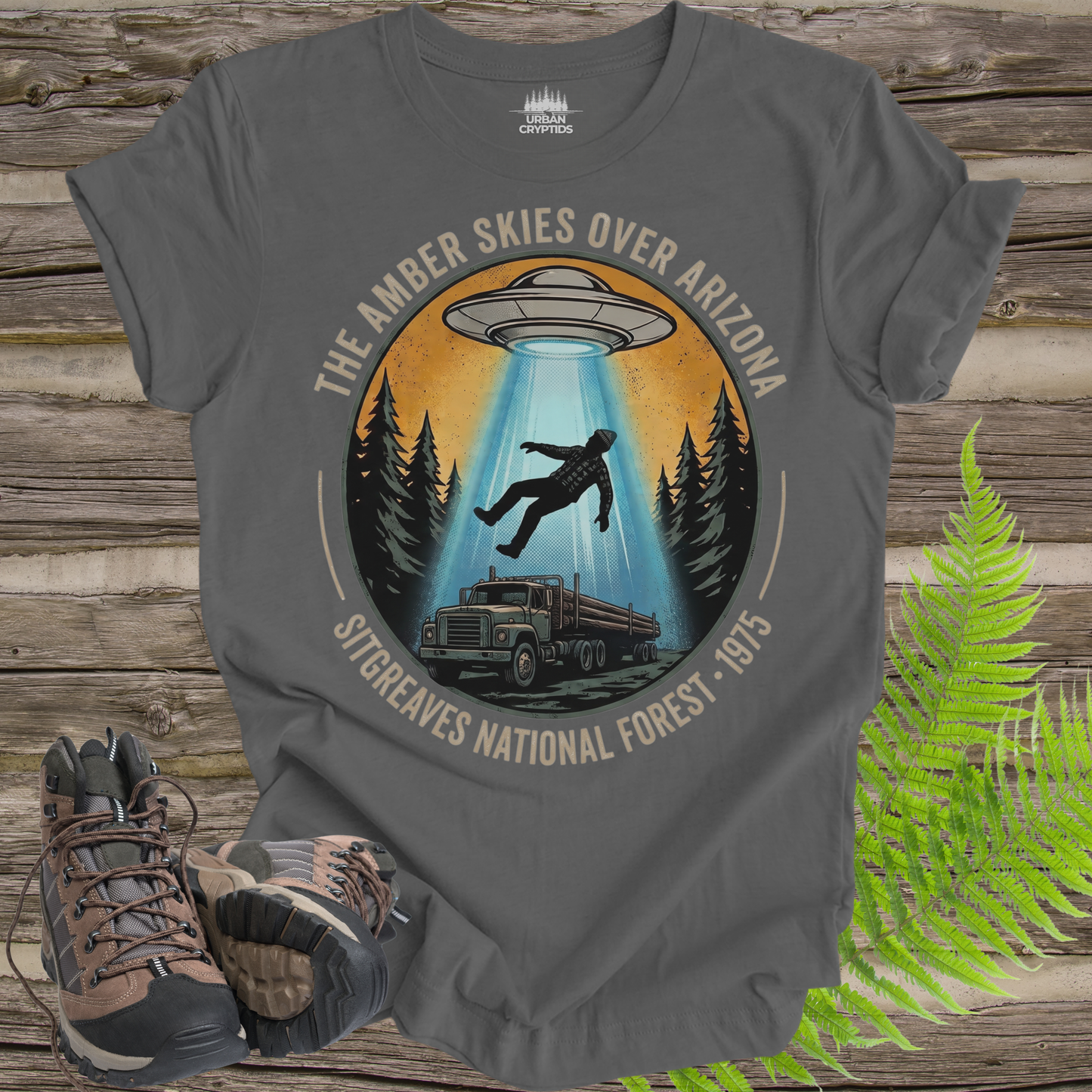 Arizona UFO Abduction T-Shirt – Sitgreaves National Forest Alien Encounter Tee