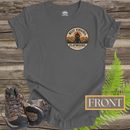 Take Me Home Flatwoods | West Virginia Flatwoods Monster Front & Back T-Shirt