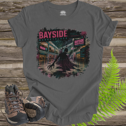 Bayside Marketplace Glitch | Miami, FL Analog Horror T-Shirt