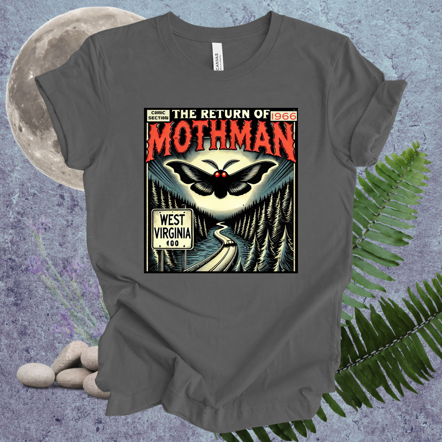 Mothman T-Shirt - West Virginia Legend Unisex Tee