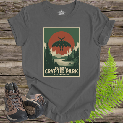 National Cryptid Park Mothman Vintage National Park Style T-Shirt