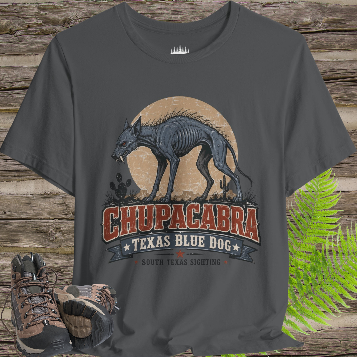 Chupacabra Texas Blue Dog T-Shirt