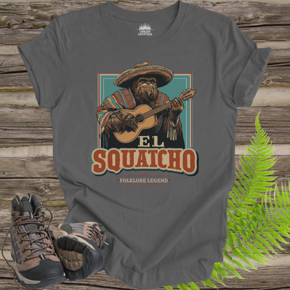 El Squatcho Funny Bigfoot Folklore Legend T-Shirt