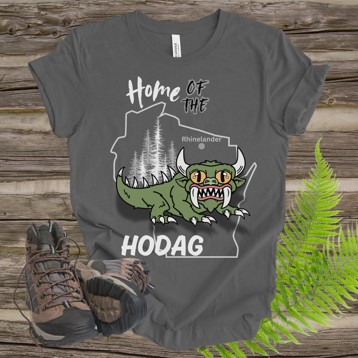 Rhinelander WI Home of the Hodag T-Shirt