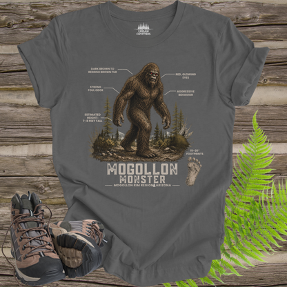 Mogollon Monster Tee | Hominid Series Arizona Cryptid Field Guide Shirt