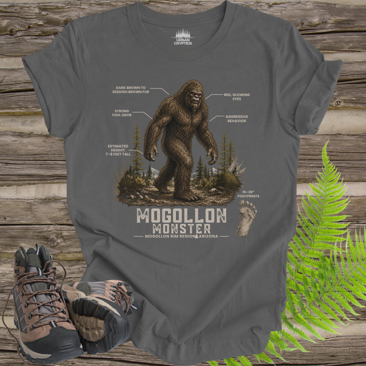 Mogollon Monster Tee | Hominid Series Arizona Cryptid Field Guide Shirt