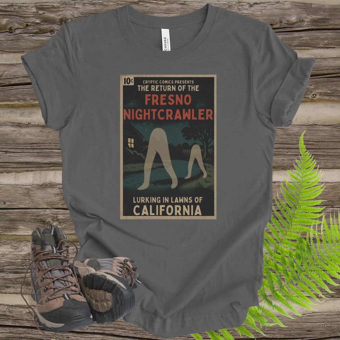 T-Shirt California Fresno Nightcrawler Comic Book Style