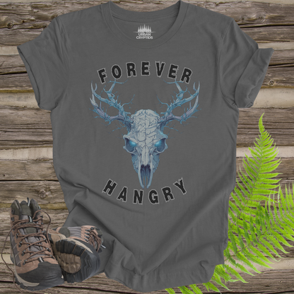 Forever Hangry Wendigo T-Shirt – Cryptid Horror Graphic Tee